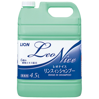 ライオン レオナイス リンスインシャンプー 4.5L 1本