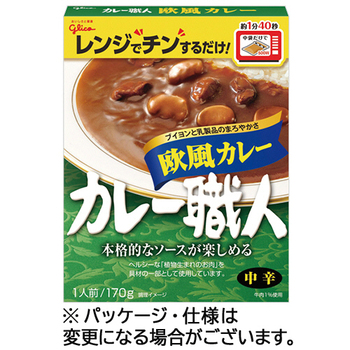 江崎グリコ カレー職人 欧風カレー 中辛 170g 1食