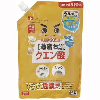 レック 激落ちくん クエン酸スプレー つめかえ用 500ml C01071 1個