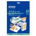 エプソン スーパーファイン専用ラベルシート A4 MJA4SP5 1冊(10枚)