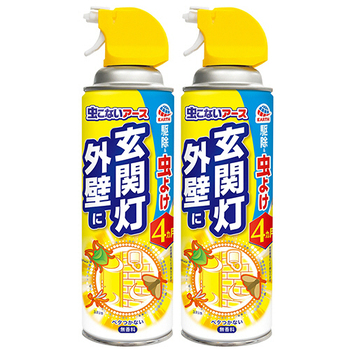 アース製薬 虫こないアース 玄関灯・外壁に 450ml/本 1パック(2本)