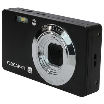 フィールドスリー コンパクトデジタルカメラ ブラック F3DCAF-01 1台