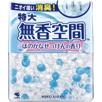 小林製薬 無香空間 ほのかなせっけんの香り 特大 本体 630g 1個