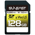 旭東エレクトロニクス SUNEAST SDXC UHS-II カード 128GB V60 SE-SDU2128GB280 1枚
