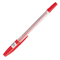 三菱鉛筆 油性リサイクルボールペン 0.7mm 赤 業務用パック SAR10P.15 1箱(10本)