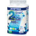 カミ商事 エルモア ピコ 2倍巻トイレットロール 花の香り シングル 100m 1セット(72ロール:12ロール×6パック)