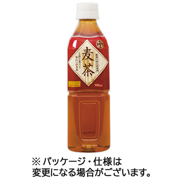 富永貿易 神戸茶房 麦茶 500ml ペットボトル 1セット(72本:24本×3ケース)