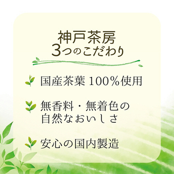 富永貿易 神戸茶房 緑茶 500mL ペットボトル 1ケース(24本)