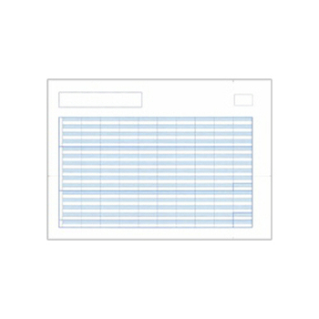 PCA 給与明細書単票E 罫線あり PA1123G 1箱(500枚)