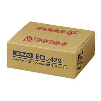 コクヨ 連続伝票用紙(タックフォーム) 横11×縦9インチ(279.4×228.6mm) 6片 ECL-429 1箱(500シート)