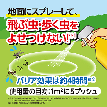 KINCHO園芸 イヤな虫バリア 420mL 1本