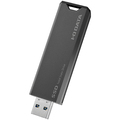 アイオーデータ USB 10Gbps(3.2 Gen2)対応スティックSSD 1TB グレー×ブラック SSPS-US1GR 1台