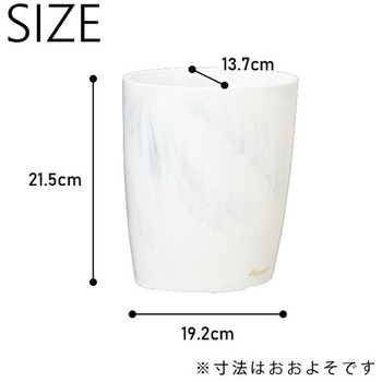 シンカテック エターナル 浴用クズ入れ 5L グレー 1個