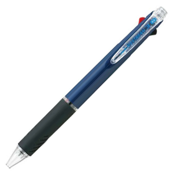 三菱鉛筆 ジェットストリーム 3色ボールペン 0.5mm (軸色:ネイビー) SXE340005.9 1本