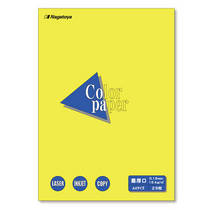 長門屋商店 Color Paper A4 最厚口 黄 ナ-3505 1セット(250枚:25枚×10冊)