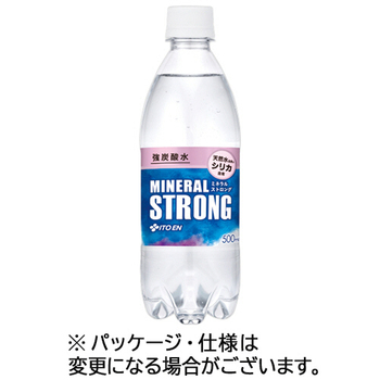 伊藤園 ミネラルストロング強炭酸水 500ml ペットボトル 1セット(48本:24本×2ケース)