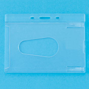 オープン工業 名札用ケース ハードタイプ IDカードサイズ NB-43 1パック(10枚)