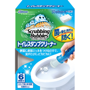 ジョンソン スクラビングバブル トイレスタンプクリーナー フレッシュソープ 本体 1個