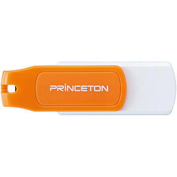 プリンストン USBフラッシュメモリー ストラップ付き 16GB オレンジ/ホワイト PFU-T3KT/16GRTA 1個