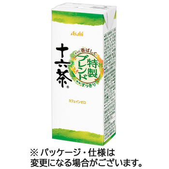アサヒ飲料 十六茶 250ml 紙パック 1セット(72本:24本×3ケース)
