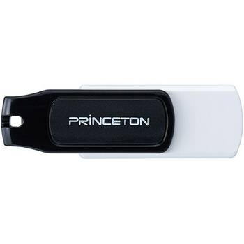 プリンストン USBフラッシュメモリー ストラップ付き 32GB ブラック/ホワイト PFU-T3KT/32GBKA 1個