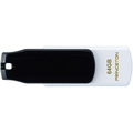 プリンストン USBフラッシュメモリー ストラップ付き 64GB ブラック/ホワイト PFU-T3KT/64GBKA 1個