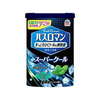 アース製薬 バスロマン スーパークール 600g 1本