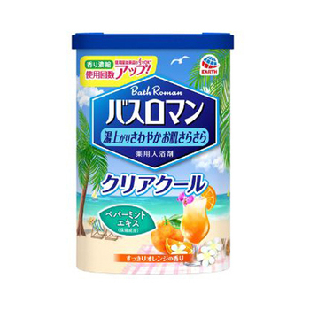 アース製薬 バスロマン クリアクール 600g 1本