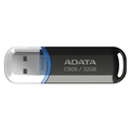 A-DATA C906 小型USBフラッシュドライブ 32GB ブラック AC906-32G-RBK 1個