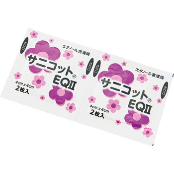 丸三産業 サニコットEQII 1パック(400枚:2枚×200包)