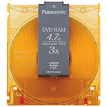 パナソニック データ用DVD-RAM(カートリッジタイプ) TYPE4 4.7GB 2-3倍速 LM-HB47LA 1枚