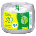 コクヨ PP紐(玉巻き) 200m 白 ホヒ-12NW 1セット(4巻)