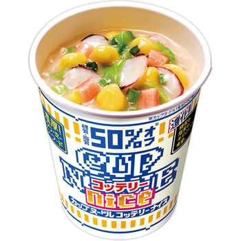 日清食品 カップヌードル コッテリーナイス 濃厚 クリーミーシーフード 56g 1ケース(12食)