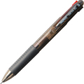 TANOSEE ノック式ゲルインク3色ボールペン 0.5mm (軸色:ブラック) 1本