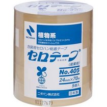 ニチバン 産業用セロテープ No.405 24mm×70m 405-24X70 1セット(5巻)