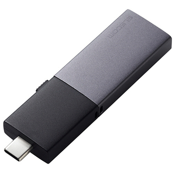エレコム 外付けポータブルSSD 500GB ブラック ESD-EWC0500GBK 1個