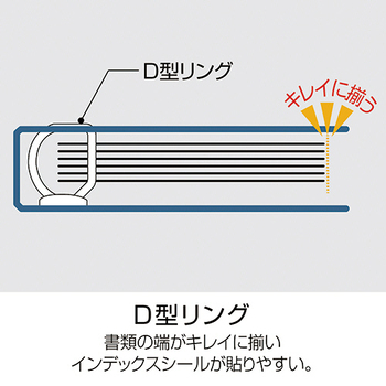 セキセイ セパル ロックリングファイル A4タテ 2穴 150枚収容 20mmとじ 背幅32mm ミントグリーン SEL-2835-36 1冊