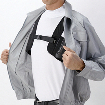 TRUSCO アイシングベスト 保冷剤3個セット TICEV-SET 1着