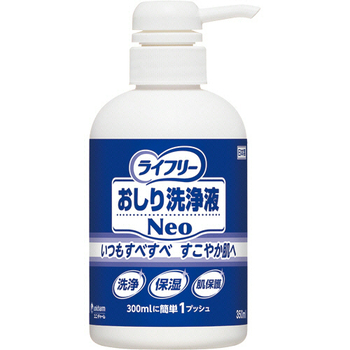 ユニ・チャーム ライフリー おしり洗浄液Neo さわやかな石鹸調の香り 本体 350ml 1セット(6本)