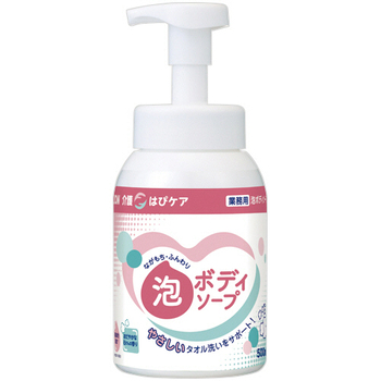 ライオン 介護 はぴケア 泡ボディソープ 本体 500mL 1本