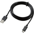 エレコム まとまるUSB Type-C(USB-C)ケーブル<A-C PD非対応> ブラック 2.0m RoHS指令準拠(10物質) MPA-MAC20NBK