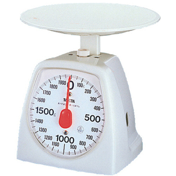 タニタ クッキングスケール 2kg ホワイト 1439-WH-2kg 1セット(5台)