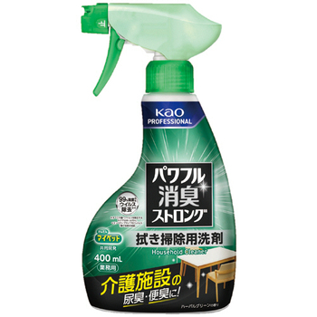 花王 パワフル消臭ストロング 拭き掃除用洗剤 本体 400mL 1本