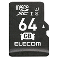 エレコム ドライブレコーダー向けmicroSDXCメモリカード 64GB MF-DRMR064GU11 1枚