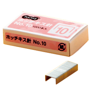 TANOSEE ホッチキス針 NO.10 50本連結×20個入 1セット(20箱)