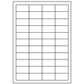 東洋印刷 ナナタフネスラベル カラーレーザープリンタ用フィルムラベル A4 44面 47.5×25mm FCL-32 1冊(100シート)