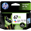 HP HP67XL インクカートリッジ 3色カラー 3YM58AA 1個