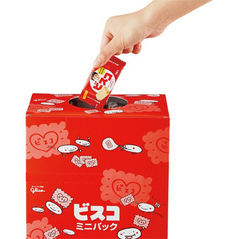 江崎グリコ ビスコ ミニパック アソートセット 1箱(80個:20個×4種)