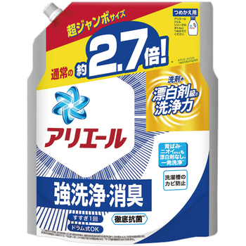 P&G アリエール ジェル つめかえ用 超ジャンボサイズ 1220g 1パック