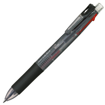 ゼブラ 4色ジェルボールペン サラサ4 0.5mm (軸色:黒) J4J1-BK 1本